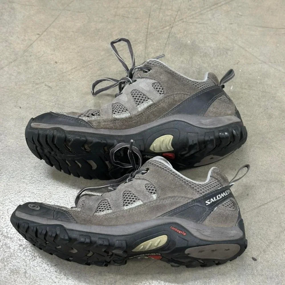 Vintage Salomon Contagrip Trail Hiking Shoes Gorpcore